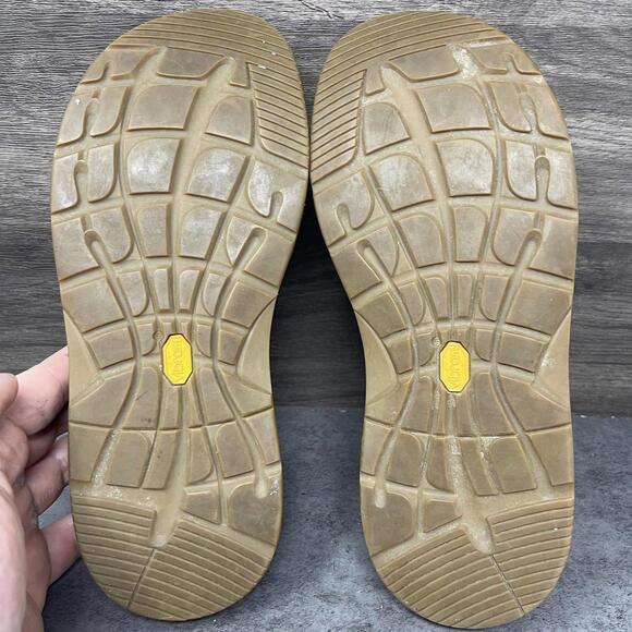 Chaco Devotee Slingback Sandals Womens Size 8.5 Slip On Brown Leather Closed Toe - Picture 7 of 9